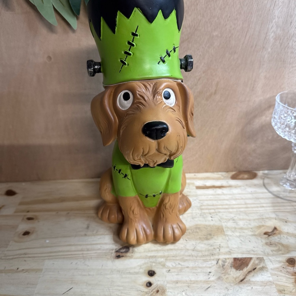 NWT Halloween Humane Society Frankenstein Costume Dog Decoration 11”